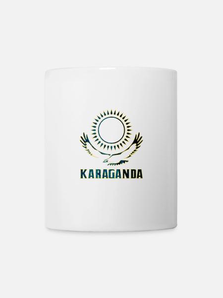 Karaganda Kasachstan Geschenk - Tasse - Weiß