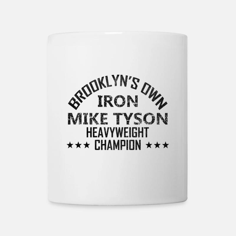 fer mike tyson - Mug blanc - blanc