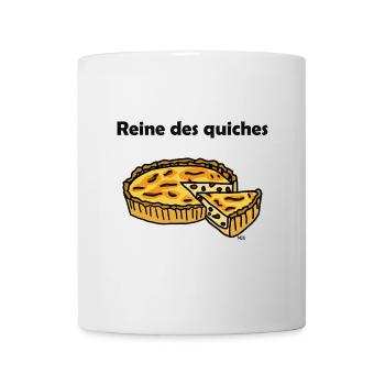 MOŠ quiches couleurs - Mug blanc - blanc - Devant