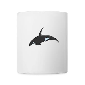 Tirage de bandes dessinées Orca Night Sky - Mug blanc - blanc - Devant