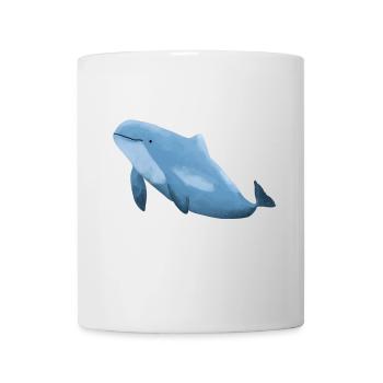 Schweinswal - Tasse - Weiß - Vorne