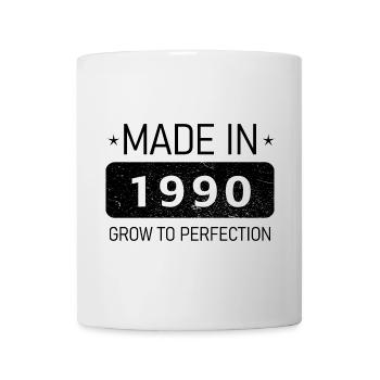 Fabriqué en 1990 – Style Vintage - Mug blanc - blanc - Devant