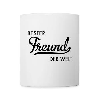 Bester Freund der Welt - Tasse - Weiß - Vorne