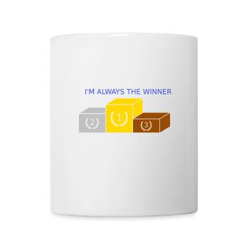 winner - Mug - white - Front