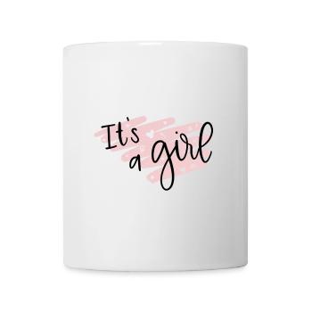 Its a girl - Tasse - Weiß - Vorne