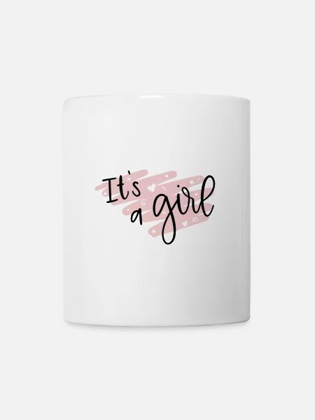 Its a girl - Tasse - Weiß