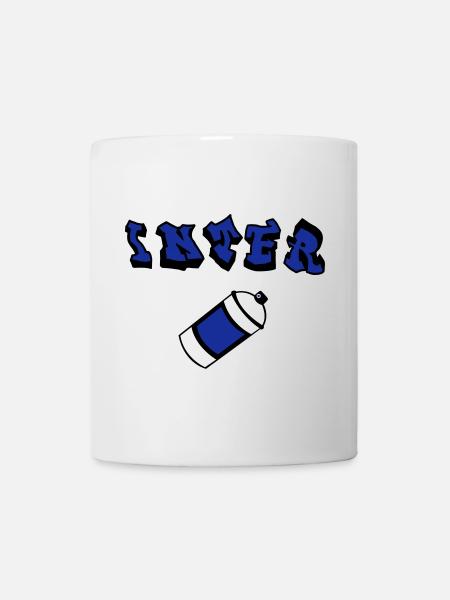 inter graffiti - Mug blanc - blanc