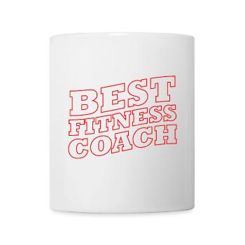 Fitness Coach Bold Typography - Mug - white - Front