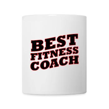 Fitness Coach Sport Trainer Gym - Mug - white - Front