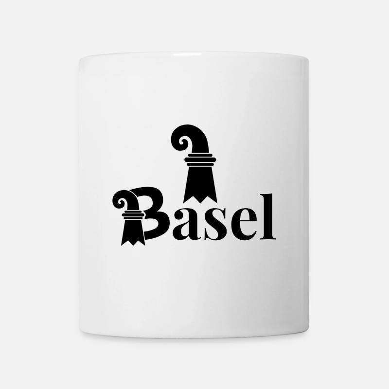 Baslerstab - Tasse - Weiß