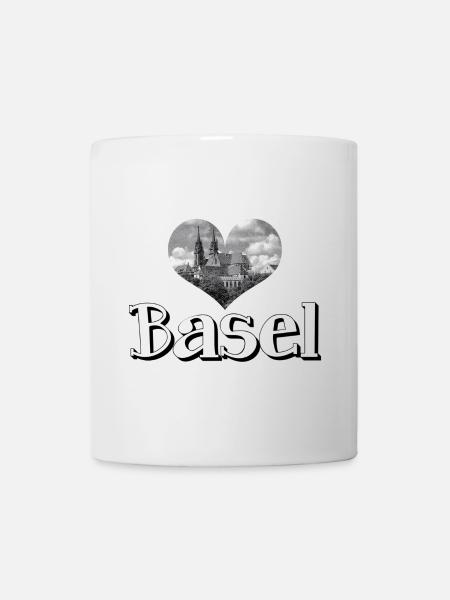 Basler Münster - Tasse - Weiß
