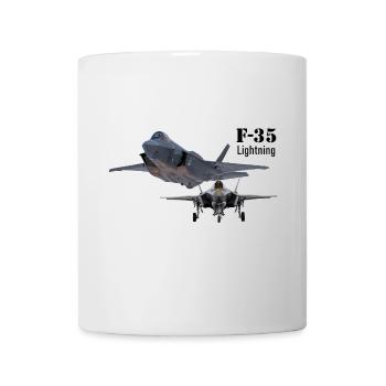 F-35 - Tasse - Weiß - Vorne