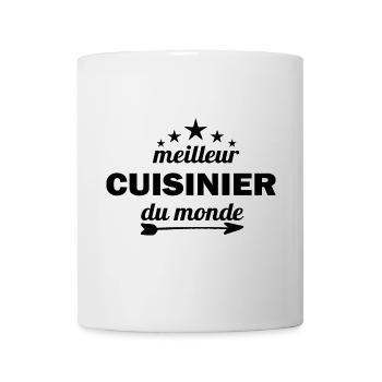 Meilleur Cuisinier du Monde - Mug blanc - blanc - Devant