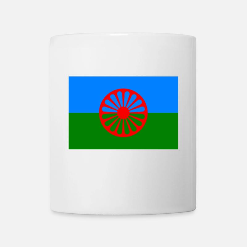 Gipsyflag - Tasse - Weiß