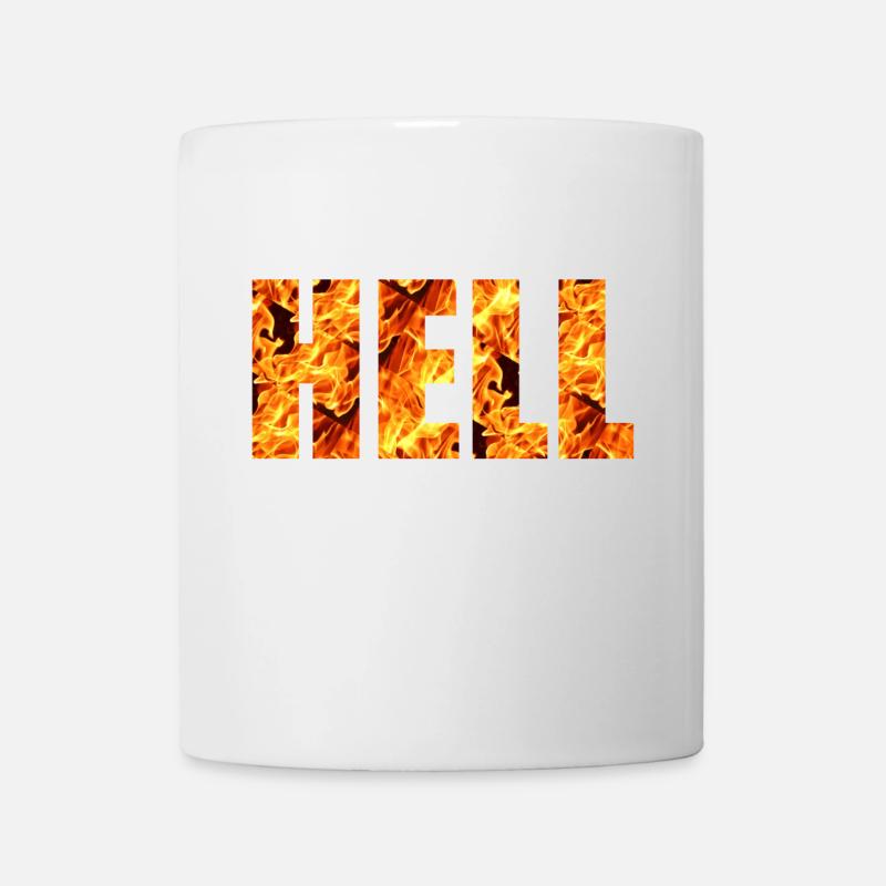 HELL - Tasse - Weiß