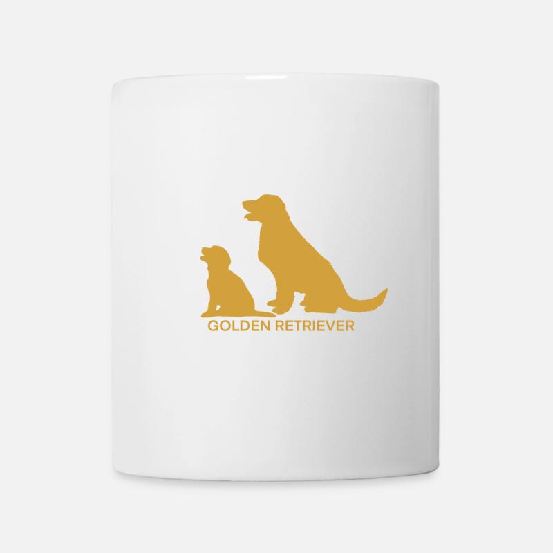 Golden Retriever - Tasse - Weiß