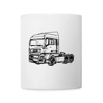 LKW 07 - Tasse - Weiß - Vorne