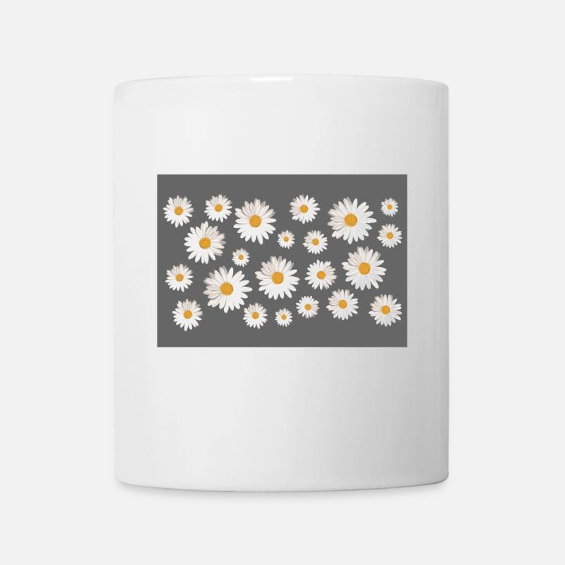 Gänseblümchen - Tasse - Weiß