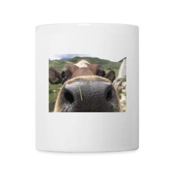 Cow nose - Mug - white - Front
