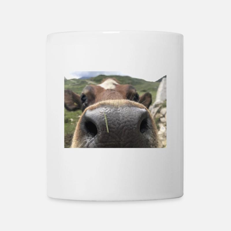 Nez de vache - Mug blanc - blanc
