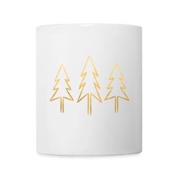 Sapin Or Optique Noël - Mug blanc - blanc - Devant