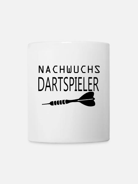 Darts Dart - Tasse - Weiß