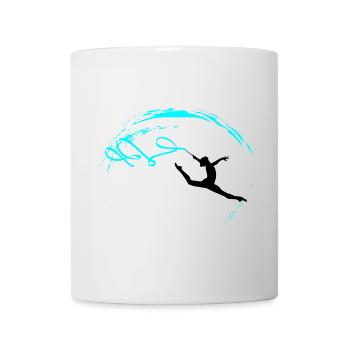 Gymnastique rythmique - Mug blanc - blanc - Devant