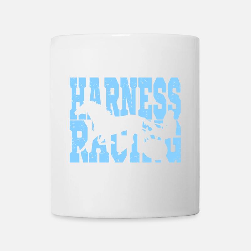 Trotting trotting race - Mug - white