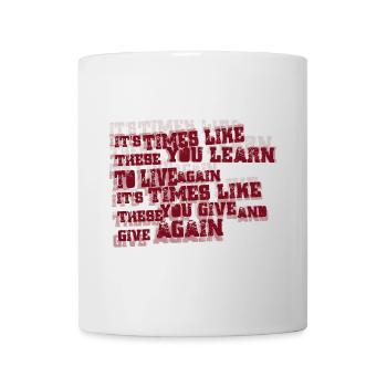 Zeiten wie diese - Tasse - Weiß - Vorne