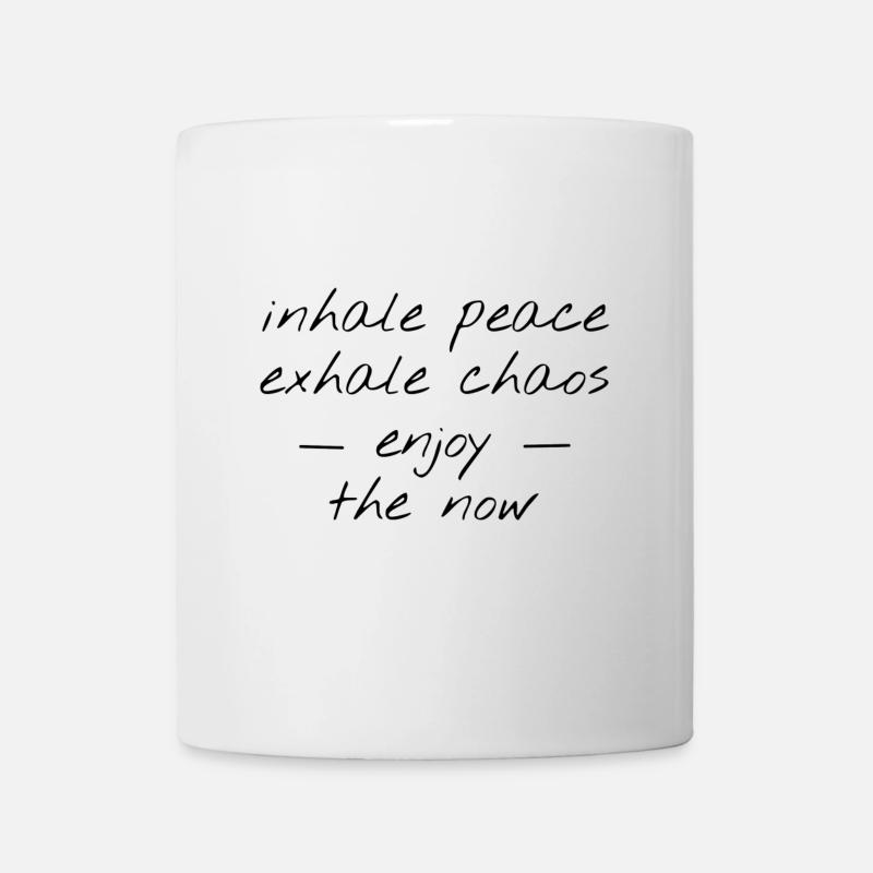 Yoga - Tasse - Weiß