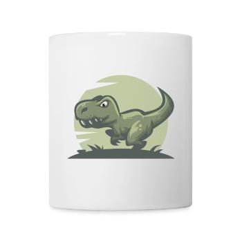 Dinosaure T-Rex - Mug blanc - blanc - Devant