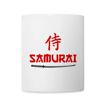 Kanji de l’épée de samouraï - Mug blanc - blanc - Devant
