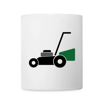 Tondeuses à gazon - Mug blanc - blanc - Devant