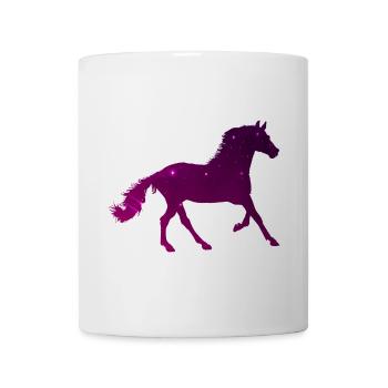 Star Horse - Cute Riding Galaxy Horse Gift - Mug - white - Front