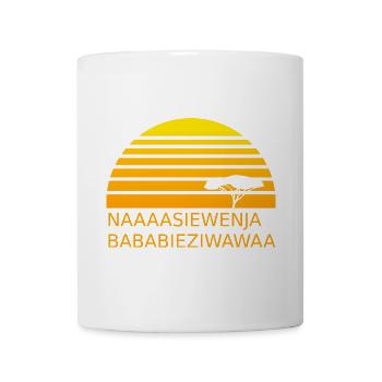 Naaasiewenja-Bababieziwawaa - Tasse - Weiß - Vorne