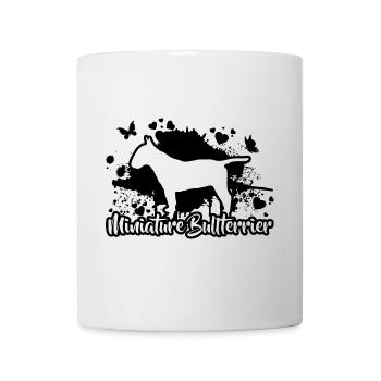 MINIATURE BULL TERRIER Dogs Mama Dog Wilsigns - Mug - white - Front