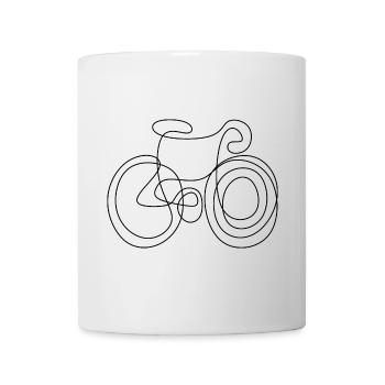 RENNRAD - Tasse - Weiß - Vorne