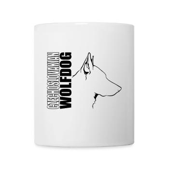 CZECHOSLOVAKIAN WOLFDOG Profil Wilsigns Hunde - Tasse - Weiß - Vorne