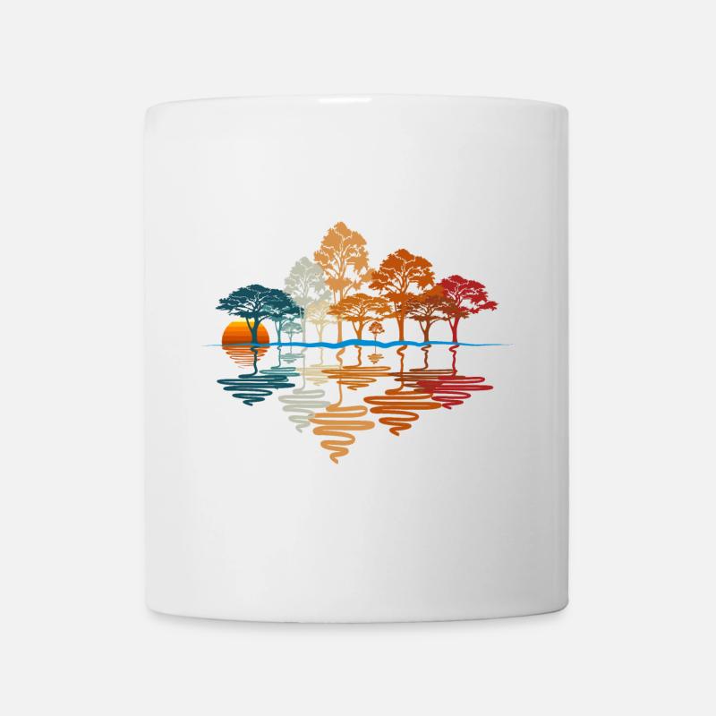FORÊT D’AUTOMNE, FORÊT - Mug blanc - blanc
