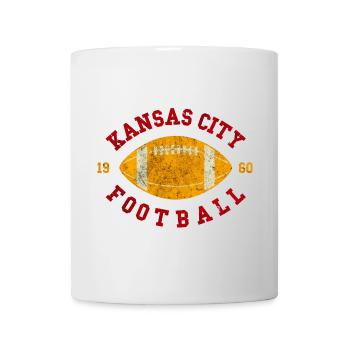 Kansas City Football Vintage - Mug blanc - blanc - Devant