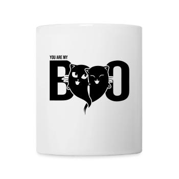 Cat Ghost - You are my boo - Heart - Halloween - Mug - white - Front
