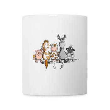 Tiere Online - Tasse - Weiß - Vorne