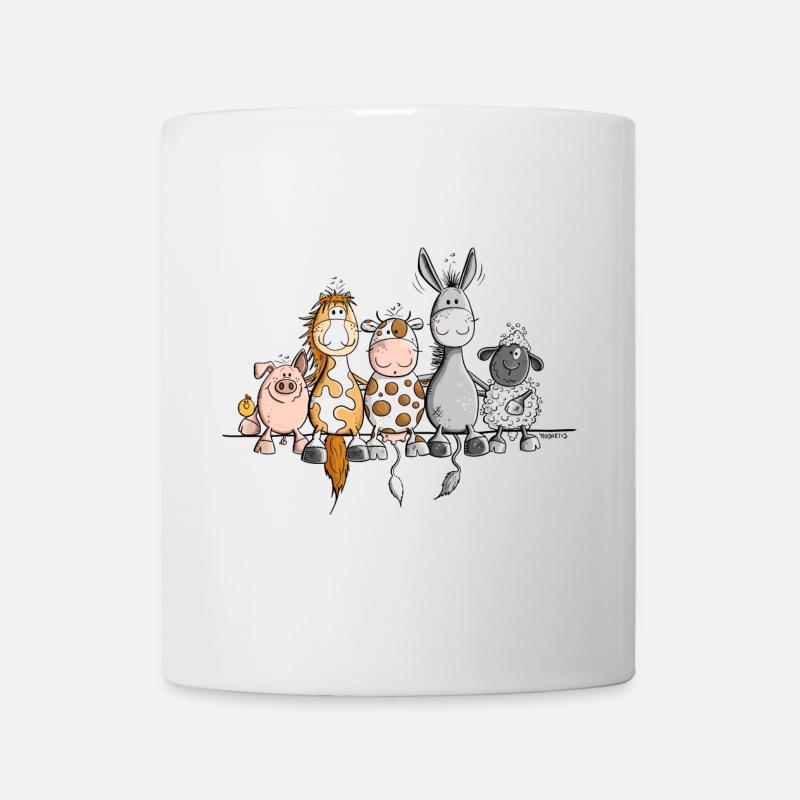 Tiere Online - Tasse - Weiß