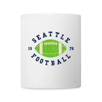 Seattle Football - Mug blanc - blanc - Devant