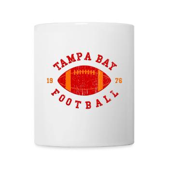 Tampa Bay Football Vintage - Tasse - Weiß - Vorne