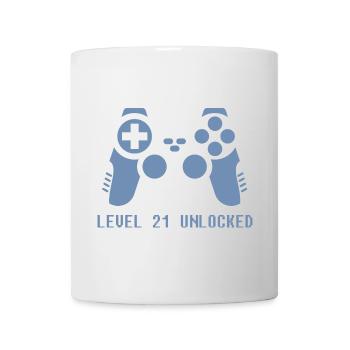 21st birthday gamer gaming - Mug - white - Front