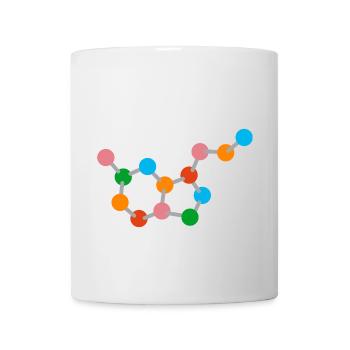 Molekül - Tasse - Weiß - Vorne