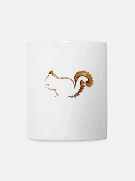 Écureuil - Mug blanc - blanc