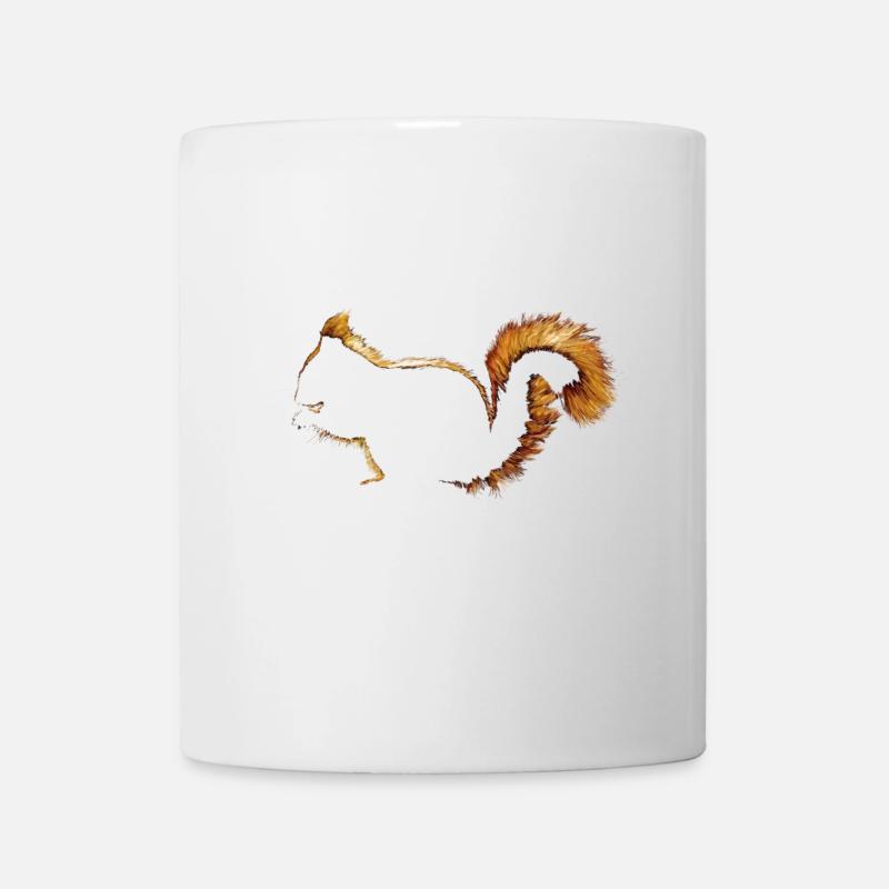 Écureuil - Mug blanc - blanc