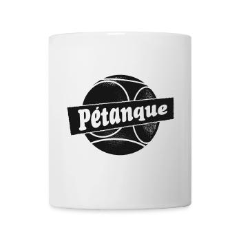 Tenue pétanque Boulekugel pour Bouler Boule - Mug blanc - blanc - Devant